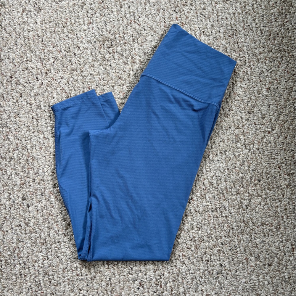 ALL IN MOTION Soft High-Rise Ribbed Leggings 7/8 Length